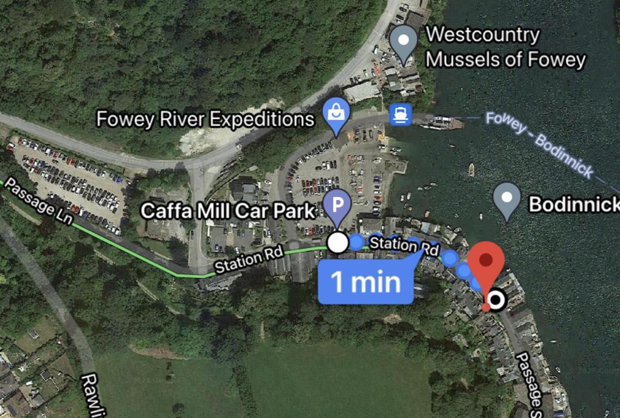 The Slipway Fowey Harbour Parking 1 Min & Garden Villa Exterior foto
